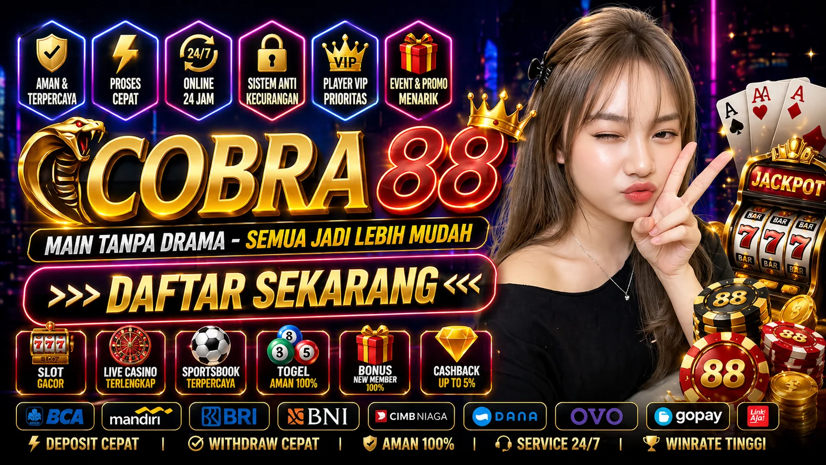 Cobra88 : Serangan Ular Legendaris Dalam Dunia Game Fantasi Penuh Aksi